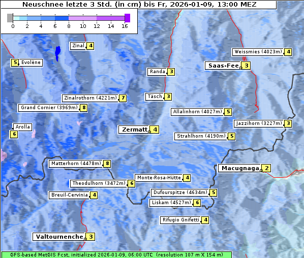 Neuschnee, 9. 1. 2026