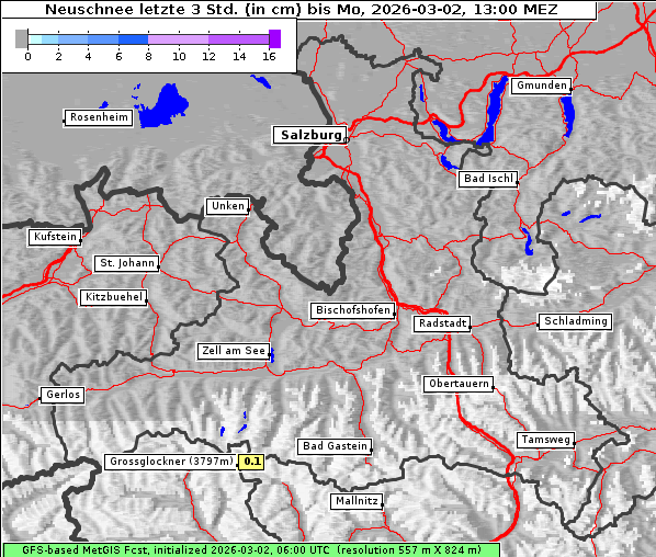 Neuschnee, 2. 3. 2026