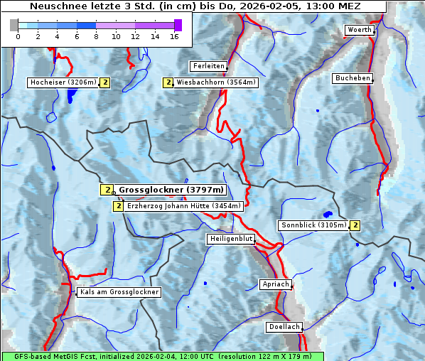 Neuschnee, 5. 2. 2026