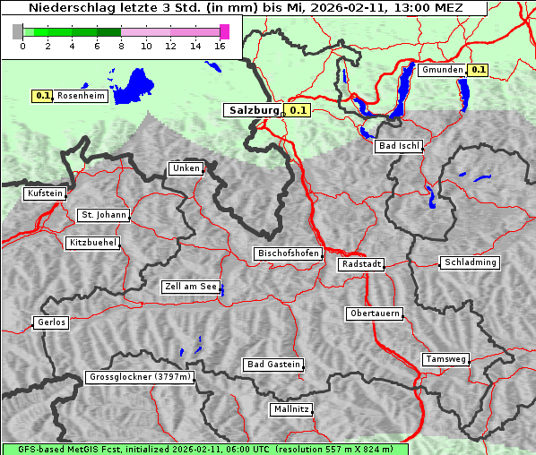 Niederschlag, 11. 2. 2026