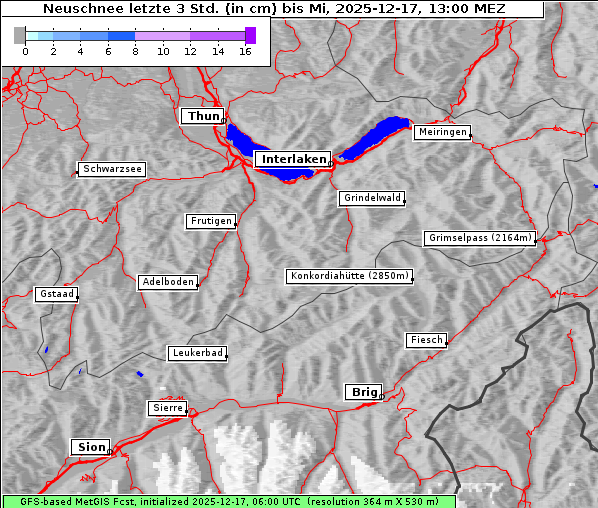 Neuschnee, 17. 12. 2025
