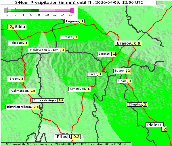 Niederschlag, 9. 4. 2026