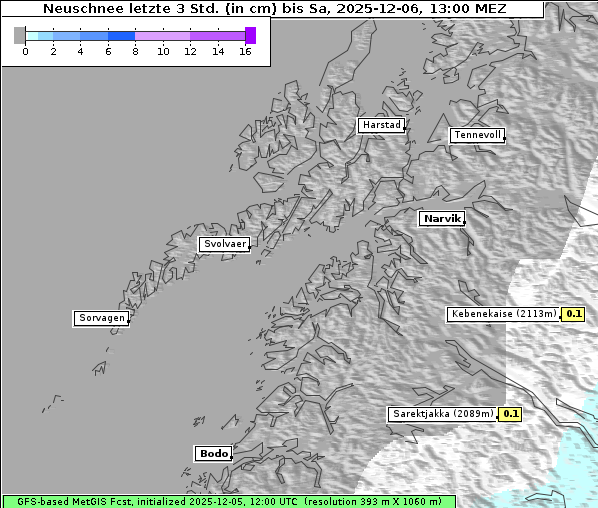 Neuschnee, 6. 12. 2025