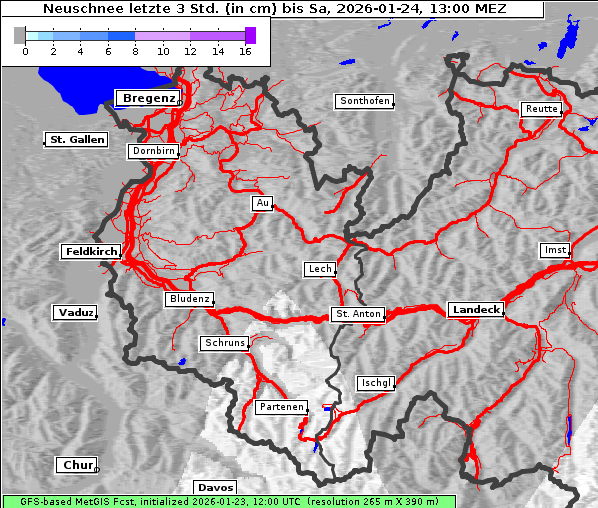 Neuschnee, 24. 1. 2026