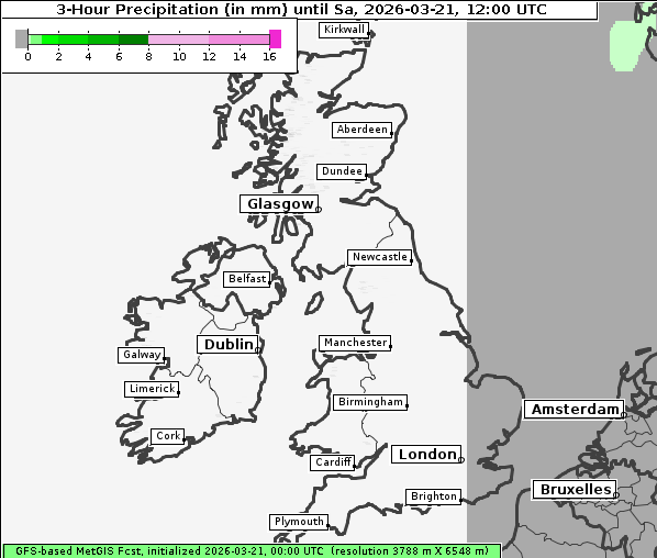 Niederschlag, 21. 3. 2026