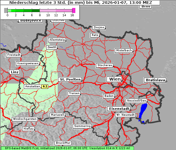 Niederschlag, 7. 1. 2026