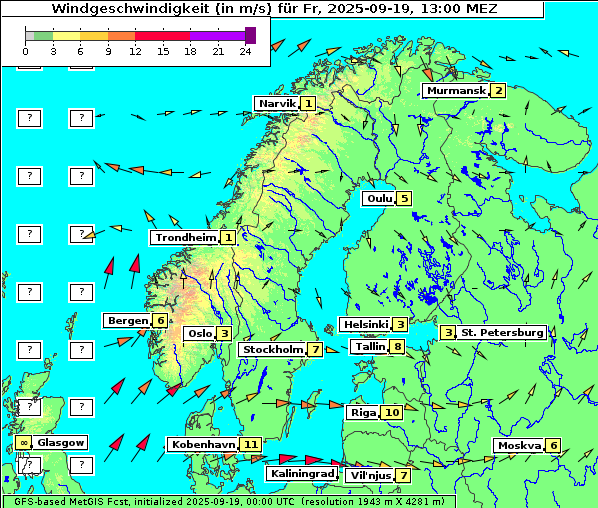 Wind, 19. 9. 2025