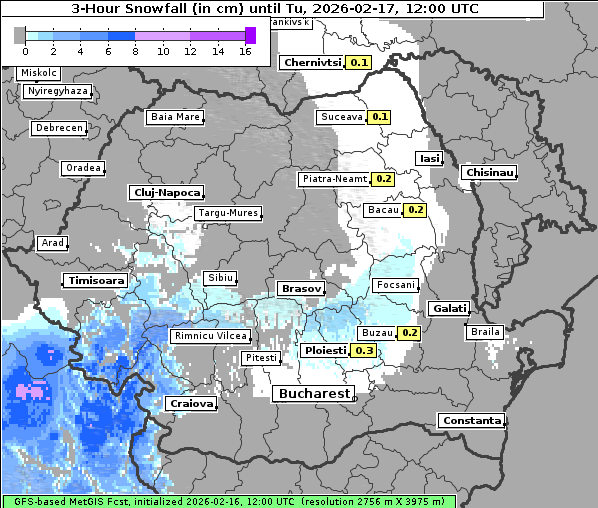 Neuschnee, 17. 2. 2026