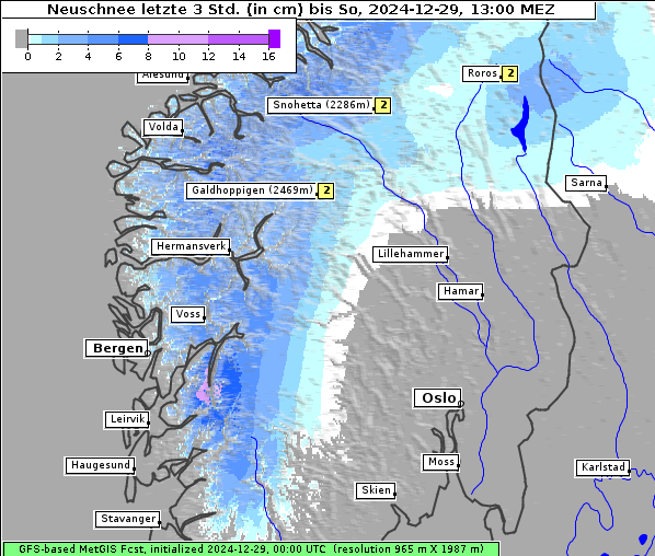 Neuschnee, 29. 12. 2024