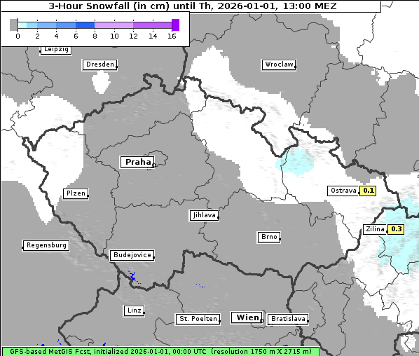 Neuschnee, 1. 1. 2026