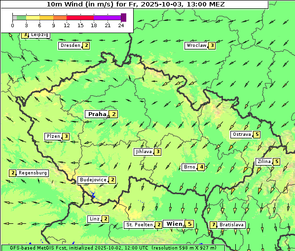Wind, 3. 10. 2025