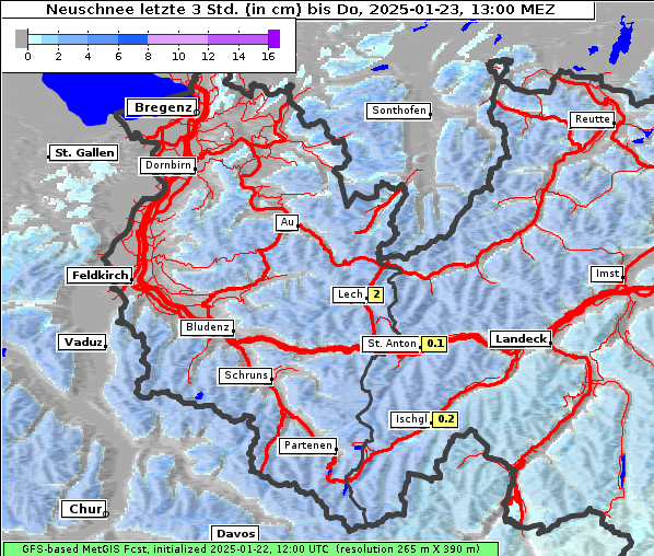 Neuschnee, 23. 1. 2025