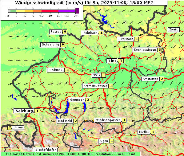 Wind, 9. 11. 2025