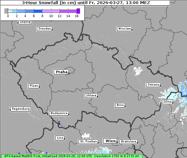 Neuschnee, 27. 3. 2026