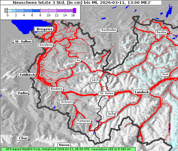 Neuschnee, 11. 3. 2026