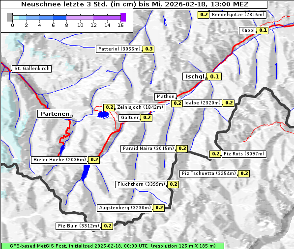 Neuschnee, 18. 2. 2026