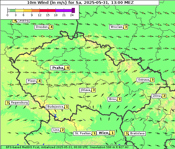 Wind, 31. 5. 2025