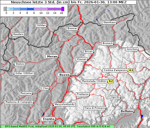 Neuschnee, 30. 1. 2026