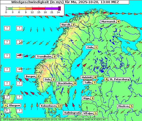 Wind, 20. 10. 2025