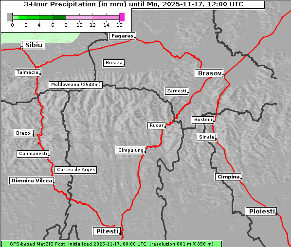 Niederschlag, 17. 11. 2025