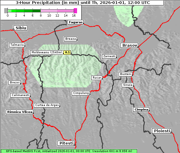 Niederschlag, 1. 1. 2026