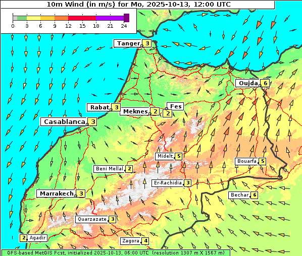 Wind, 13. 10. 2025
