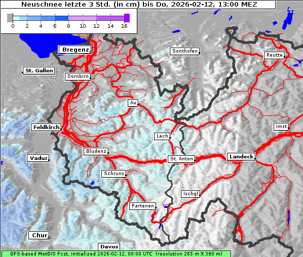 Neuschnee, 12. 2. 2026