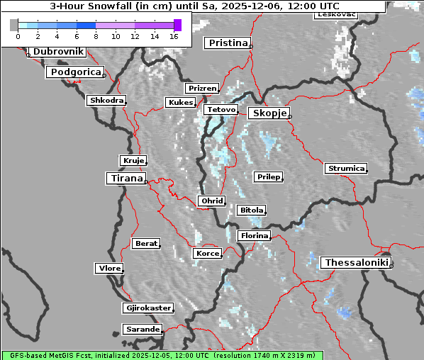 Neuschnee, 6. 12. 2025