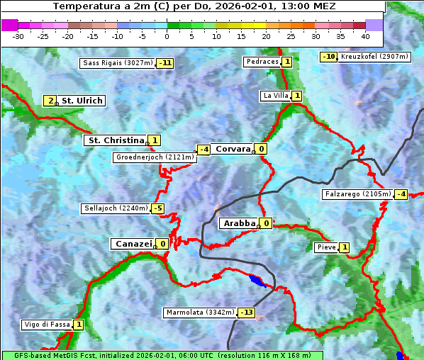 Temperatur, 1. 2. 2026