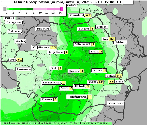 Niederschlag, 18. 11. 2025