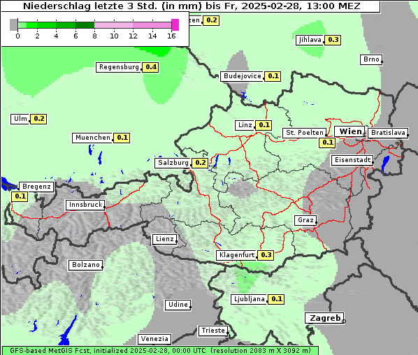 Niederschlag, 28. 2. 2025