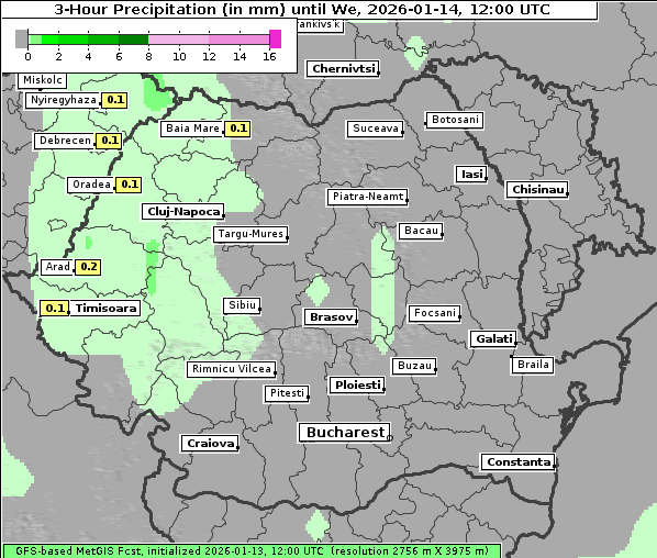 Niederschlag, 14. 1. 2026