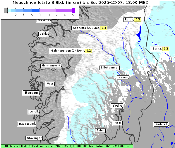 Neuschnee, 7. 12. 2025