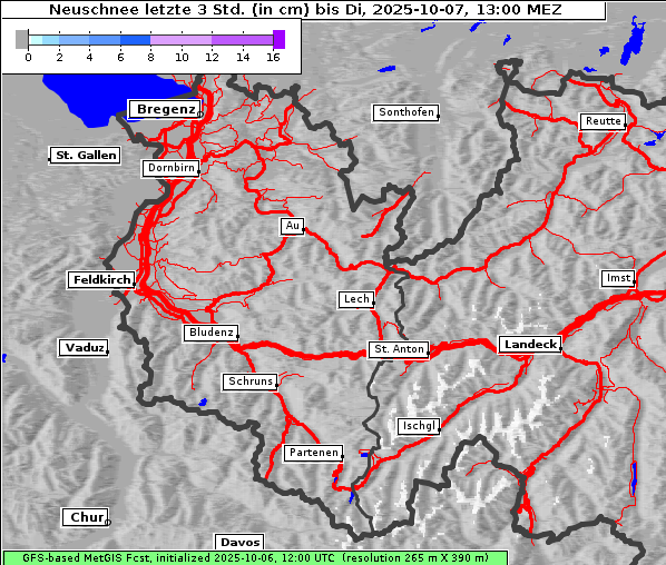 Neuschnee, 7. 10. 2025
