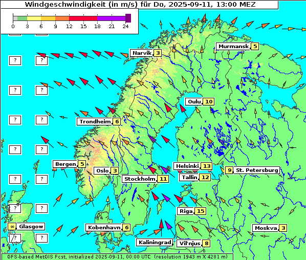 Wind, 11. 9. 2025