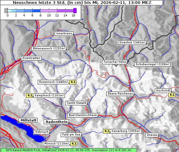 Neuschnee, 11. 2. 2026