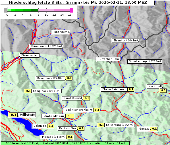 Niederschlag, 11. 2. 2026
