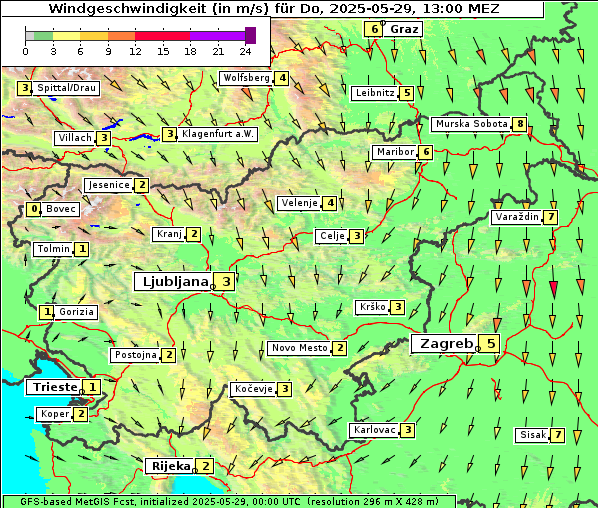 Wind, 29. 5. 2025