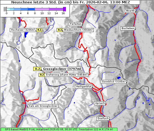 Neuschnee, 6. 2. 2026