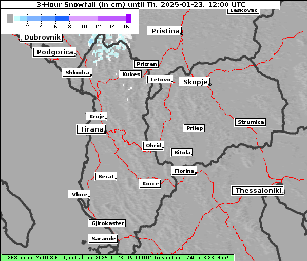 Neuschnee, 23. 1. 2025