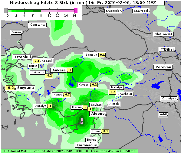 Niederschlag, 6. 2. 2026