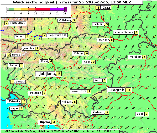 Wind, 6. 7. 2025