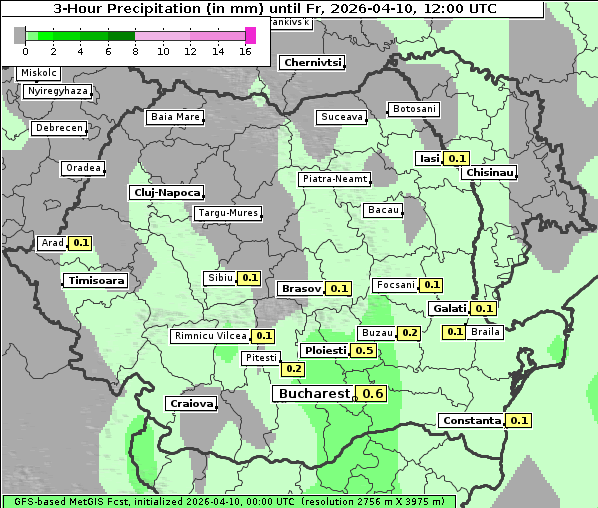 Niederschlag, 10. 4. 2026