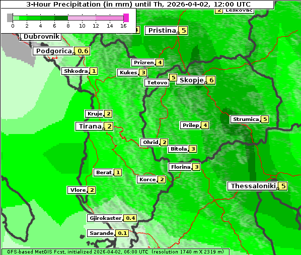 Niederschlag, 2. 4. 2026