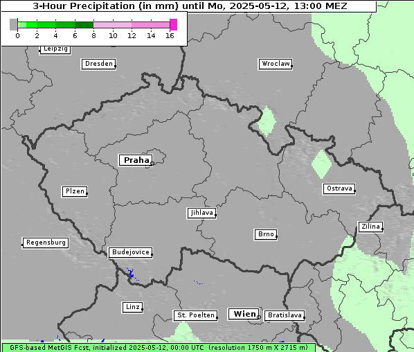 Niederschlag, 12. 5. 2025