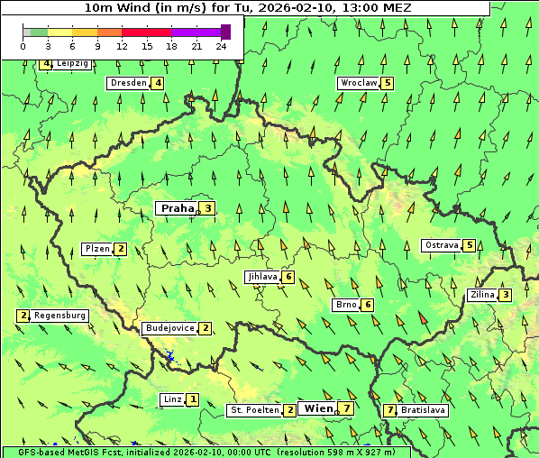 Wind, 10. 2. 2026