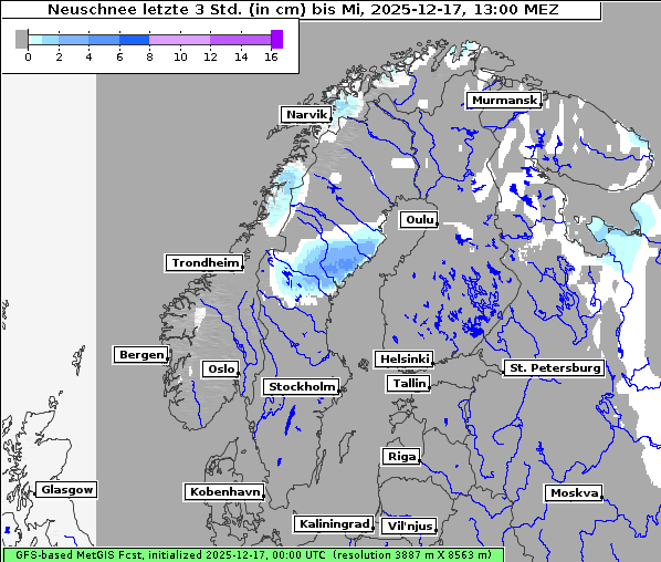 Neuschnee, 17. 12. 2025