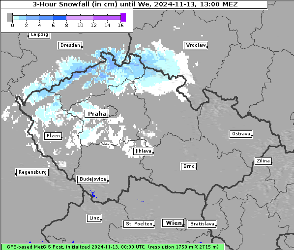 Neuschnee, 13. 11. 2024