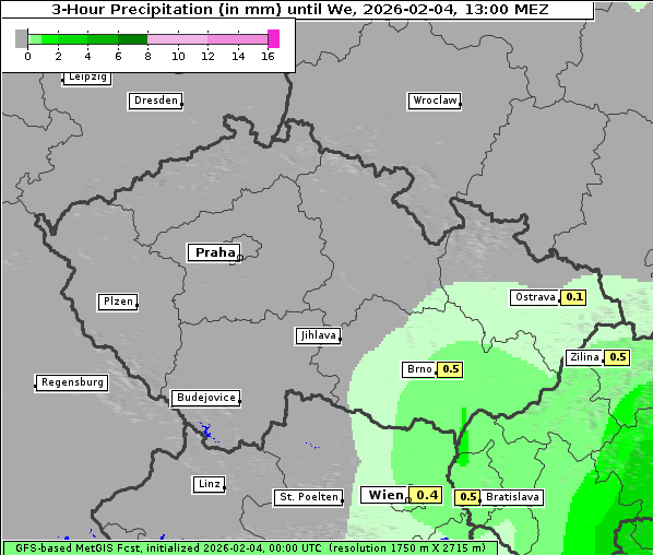 Niederschlag, 4. 2. 2026