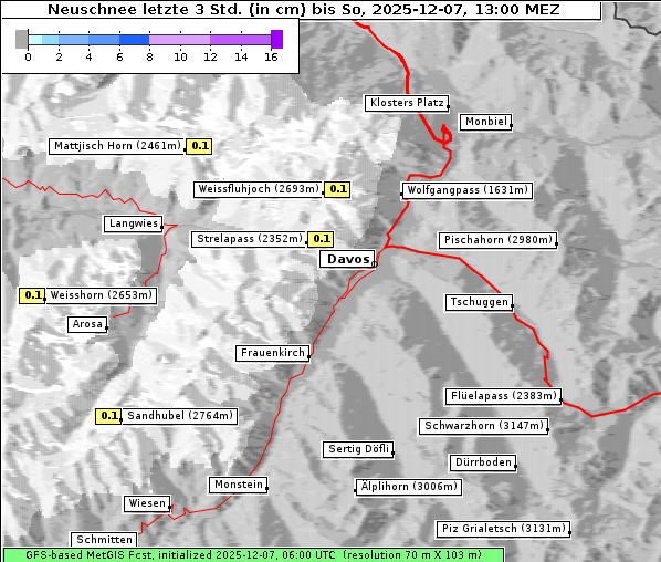 Neuschnee, 7. 12. 2025